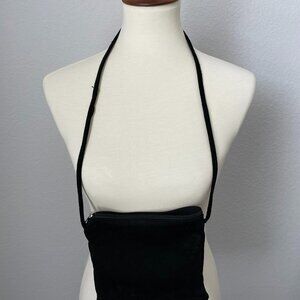 Handmade suede purse